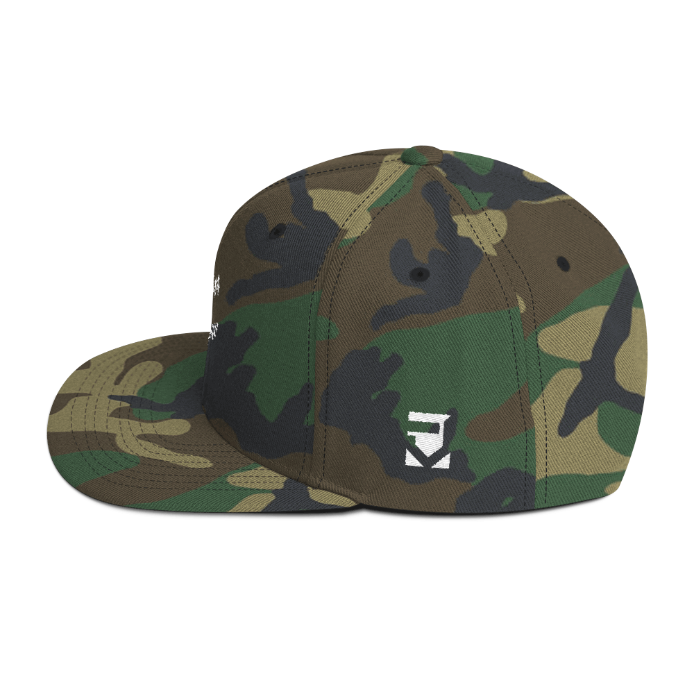 Camo Seams Snapback