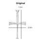 Original Baseball Bat Cross Necklace