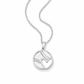Softball Heart Necklace