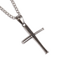 Stainless Bat Cross Necklace