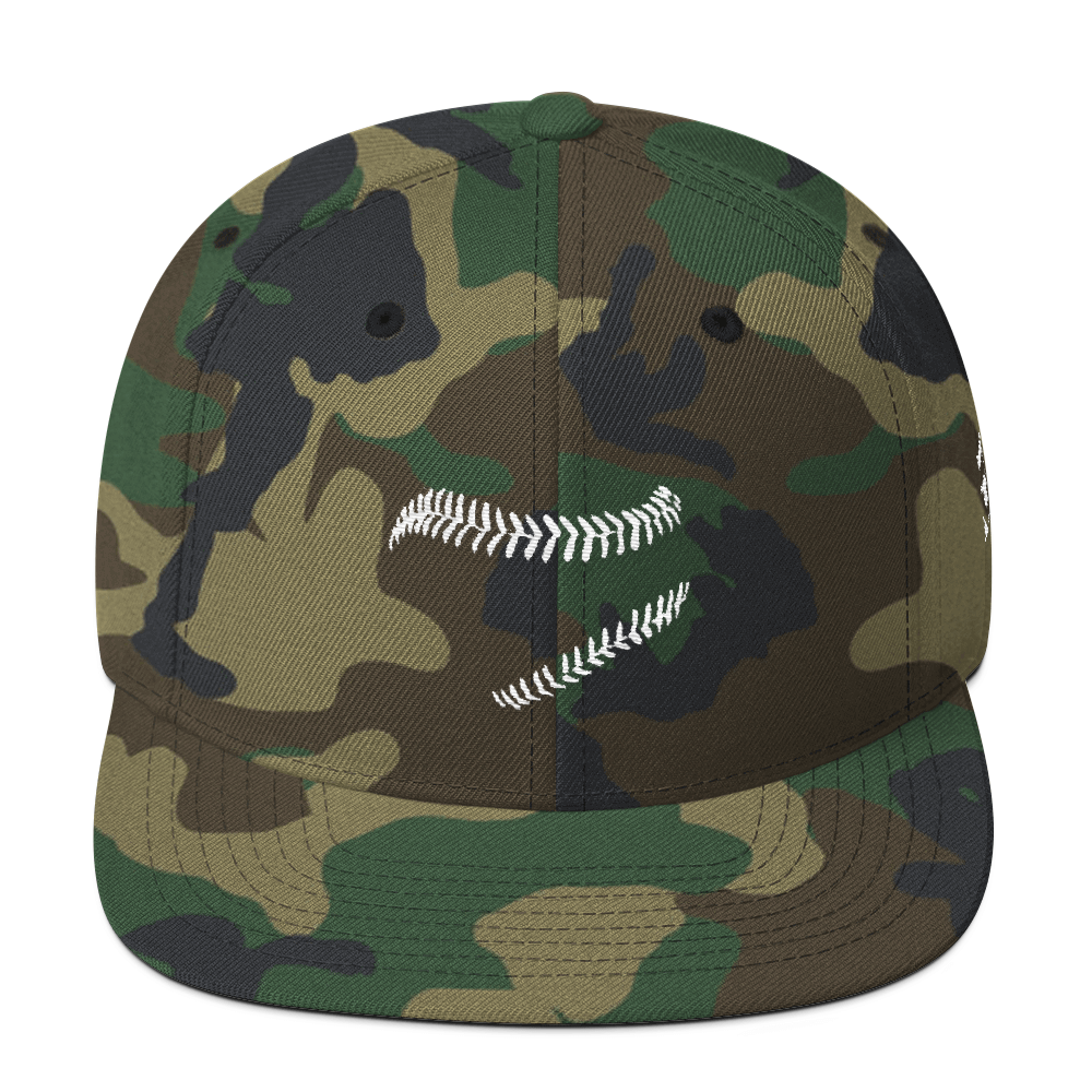 Camo Seams Snapback