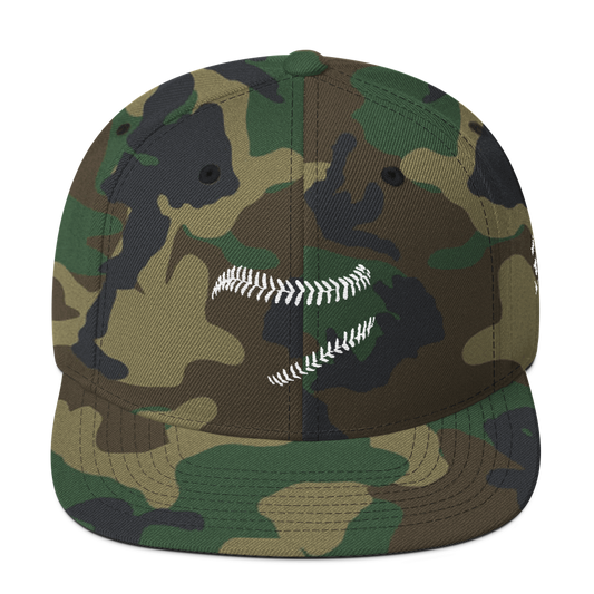 Camo Seams Snapback